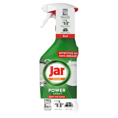 JAR Power Spray, 3v1, na nádobí a do kuchyně, orange 500 ml