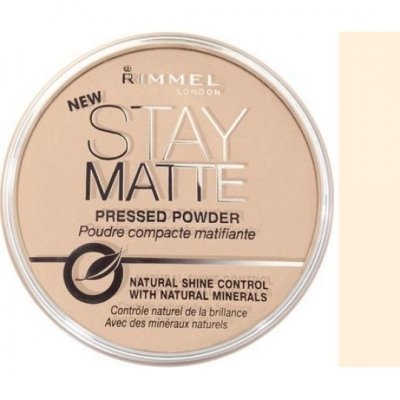 RIMMEL London Stay Matte Powder pudr 001 Transparent 14 g