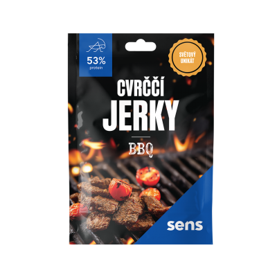 SENS Cvrččí Jerky - BBQ 25 g