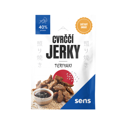 SENS Cvrččí Jerky - Teriyaki 25 g