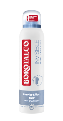 BOROTALCO Invisible Fresh, Antiperspirant deodorant sprej Unisex 150 ml