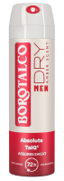 BOROTALCO Men Dry Amber Scent, Deodorant sprej pro muže 150 ml