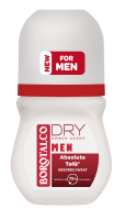 BOROTALCO MEN Dry Amber Scent, Roll-On deodorant pro muže 50 ml