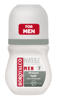 BOROTALCO Men Absolute InvisibleDry Musk Scent, Roll-on deodorant pro muže 50 ml