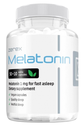 ZEREX Melatonin 1MG 60 kapslí