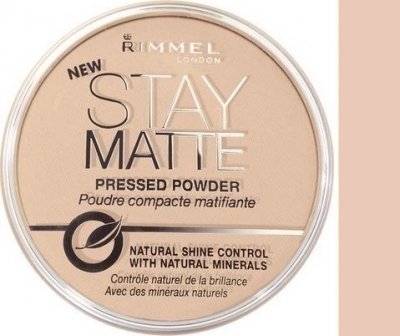 RIMMEL London Stay Matte Powder pudr 005 Silky Beige 14 g