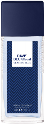 DAVID BECKHAM Classic Blue deo natural sprej 75 ml