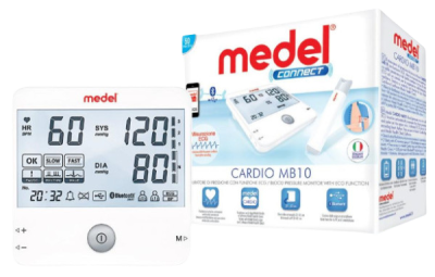 MEDEL Cardio MB 10 Ramenní tlakoměr s Bluetooth a EKG