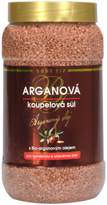 BODY TIP Sůl do koupele s BIO arganovým olejem 1200 g