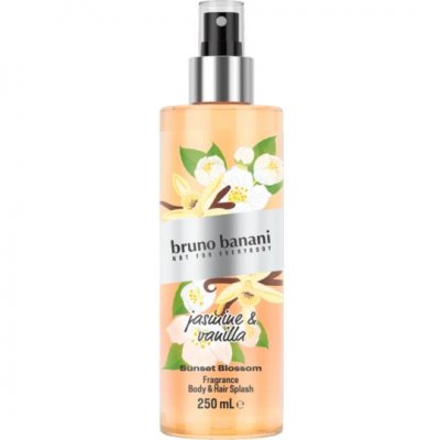 BRUNO BANANI Sunset Blossom Jasmine & Vanilla parfémovaný tělový sprej 250 ml