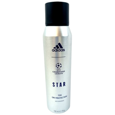 ADIDAS UEFA Champions League Star antiperspirant sprej pro muže 150 ml