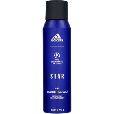 ADIDAS UEFA Champions League Star deodorant sprej pro muže 150 ml