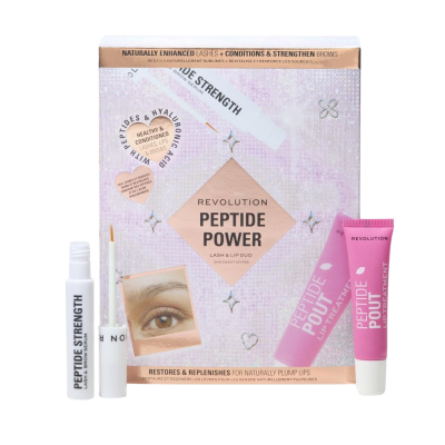 REVOLUTION Peptide Power Lash and Lip Duo dárková sada 2 ks