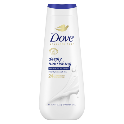 DOVE Advanced Care Deeply Nourishing sprchový gel 600 ml