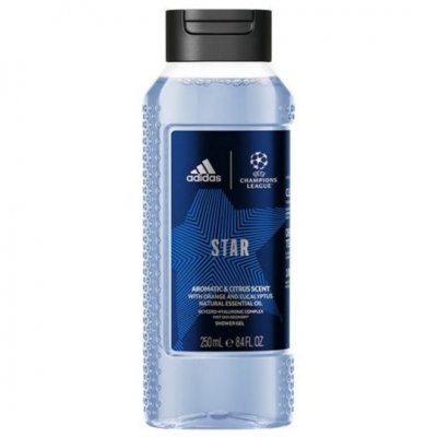 ADIDAS UEFA Champions League Star sprchový gel pro muže 250 ml