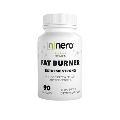 NERO Účinný spalovač tuků, Fat Burner Extreme Strong Premium 90 kapslí