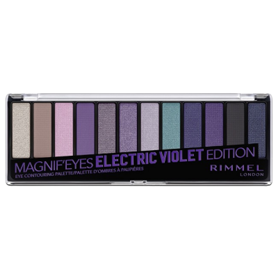 RIMMEL London Magnifeyes Paleta očních stínů 008 Electric Violet 14.16 g