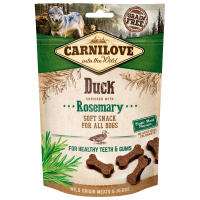 CARNILOVE Dog Semi Moist Snack Duck enriched with Rosemary 200 g