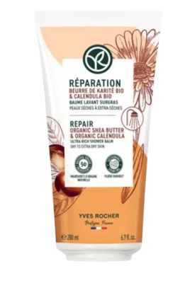 YVES ROCHER RÉPARATION Regenerační sprchový balzám pro velmi suchou pokožku 200 ml