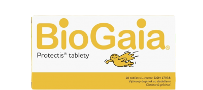 BIOGAIA ProTectis žvýkací tablety citrónová příchuť 10 tablet