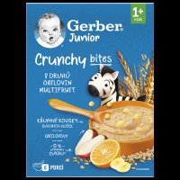 GERBER Junior nemléčná kaše ovocná s křupavými kousky 200 g