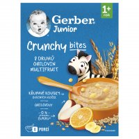 GERBER Junior nemléčná kaše ovocná s křupavými kousky 200 g