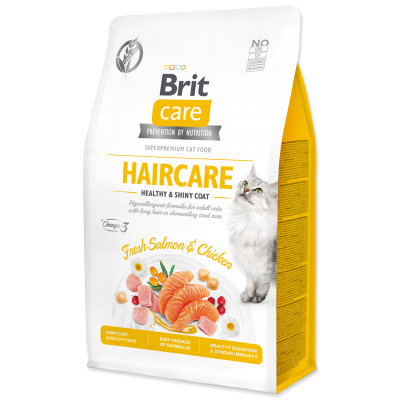 BRIT Cat Grain-Free Haircare Healthy & Shiny Coat 400 g