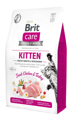 BRIT Granule Cat Grain-Free Kitten Healthy Growth & Development 2 kg