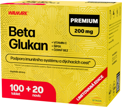 WALMARK Beta Glukan 200mg 120 tablet