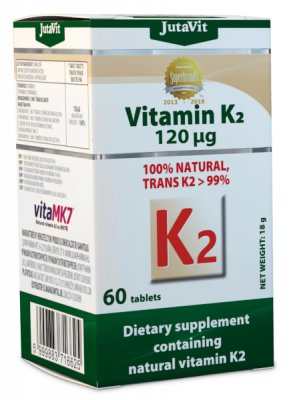 JUTAVIT Vitamin K2 přírodní 120 µg 60 tablet