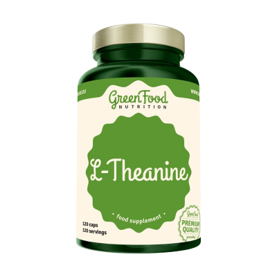 GREENFOOD NUTRITION L-Theanine 120 kapslí