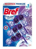 BREF WC blok Power Aktiv lavender 3 x 50 g