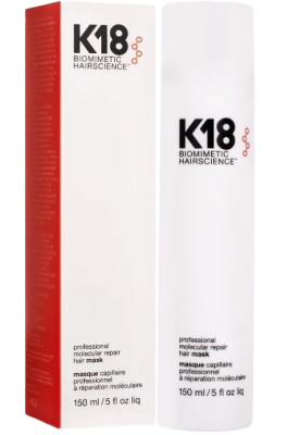 K18 Bezoplachová regenerační maska na vlasy Biomimetic Hairscience 150 ml