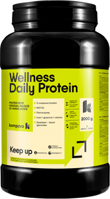 KOMPAVA Protein Wellness Daily Protein 65% /57 dávek - čokoláda 2000 g