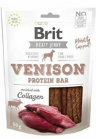 BRIT Snack Jerky Venison Protein Bar 80 g