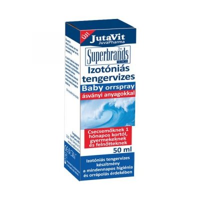 JUTAVIT Baby Izotonická mořská voda, nosní sprej 50 ml