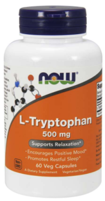 NOW FOODS L-Tryptophan 500 mg 60 kapslí