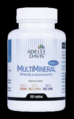 ADELLE DAVIS MultiMineral + Cheláty 100 tablet