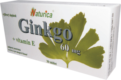 NATURICA GINKGO 60 mg + vitamin E 30 tablet