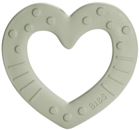 BIBS Baby Bití kousátko - Heart, Sage