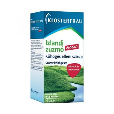 KLOSTERFRAU sirup z Islandského lišejníku proti kašli 10 x 10 ml