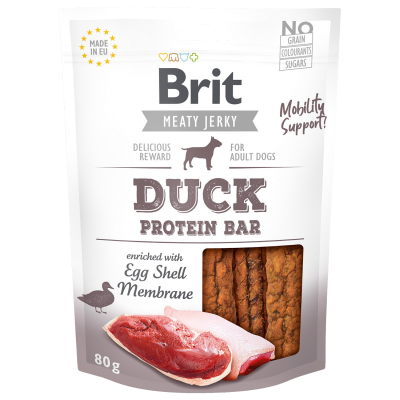 BRIT Dog Jerky Duck Protein Bar 80 g