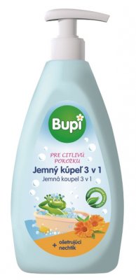 BUPI Baby Jemná koupel 3v1 s měsíčkem lékařským 500 ml