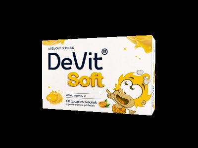 DEVIT Soft Žvýkací tablety 60 kapslí