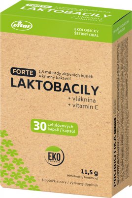 VITAR Laktobacily Forte EKO 30 kapsúl