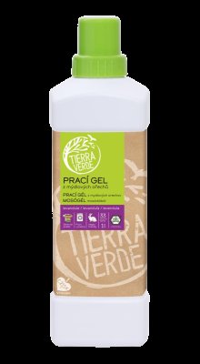 Tierra Verde Prací gel Levandule láhev 1 l