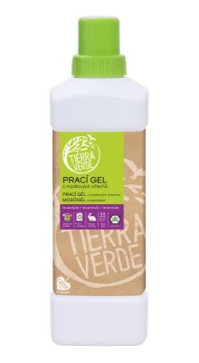 Tierra Verde Prací gel Levandule láhev 1 l