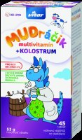 MUDRÁČIK multivitamín + kolostrum  dóza 45 tabliet