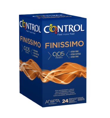 CONTROL Finissimo Kondómy super tenké 24 ks