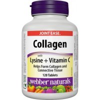 WEBBER NATURALS Kolagén + Lysine + Vit. C 120 tabliet